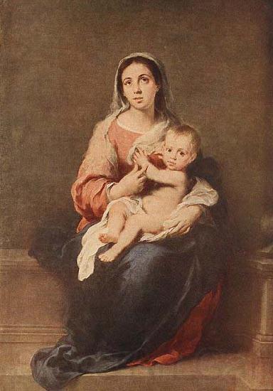MURILLO, Bartolome Esteban Madonna and Child France oil painting art